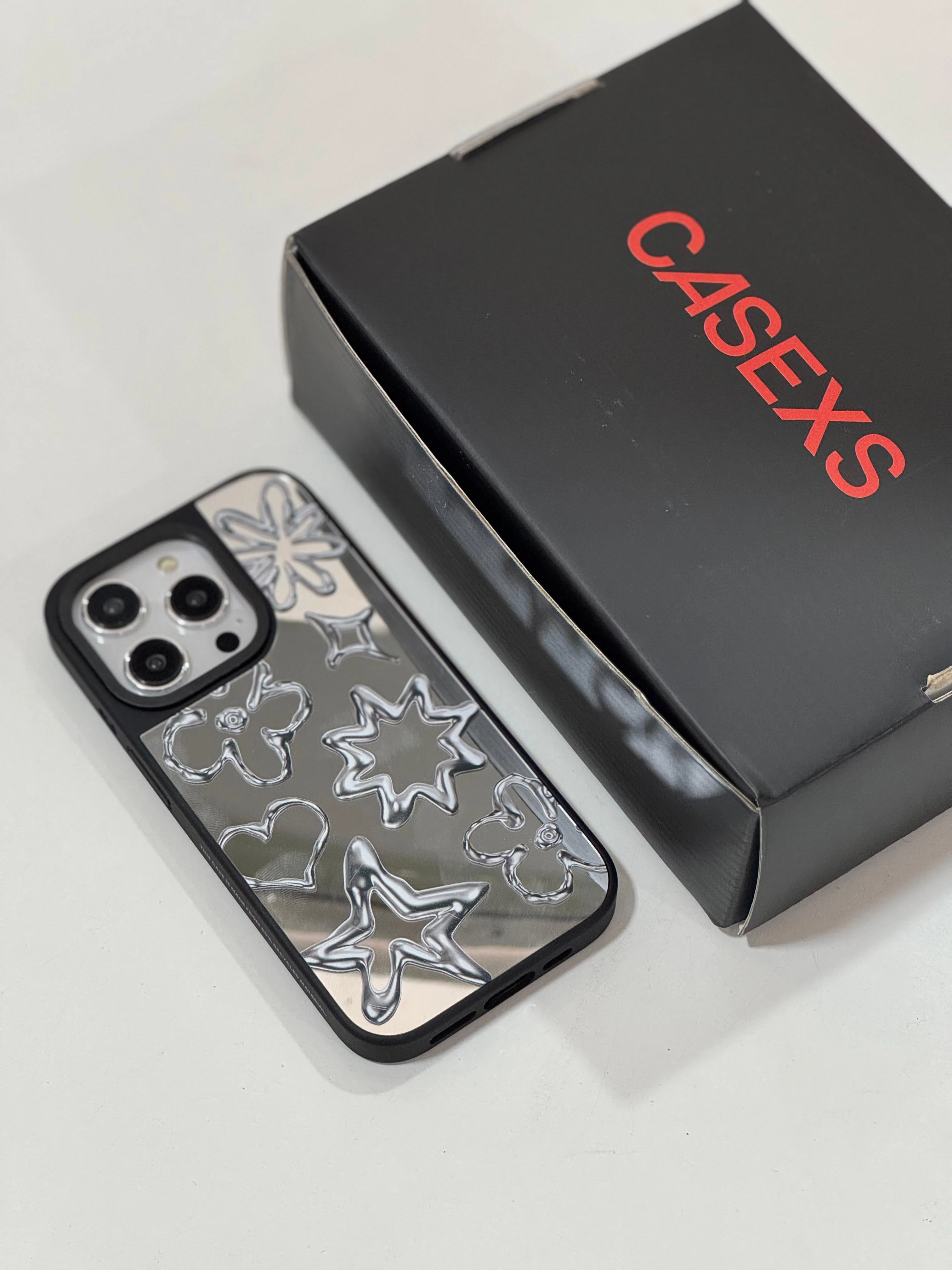 Chrome Pop Mirror Strix MagSafe iPhone Case - Image 2