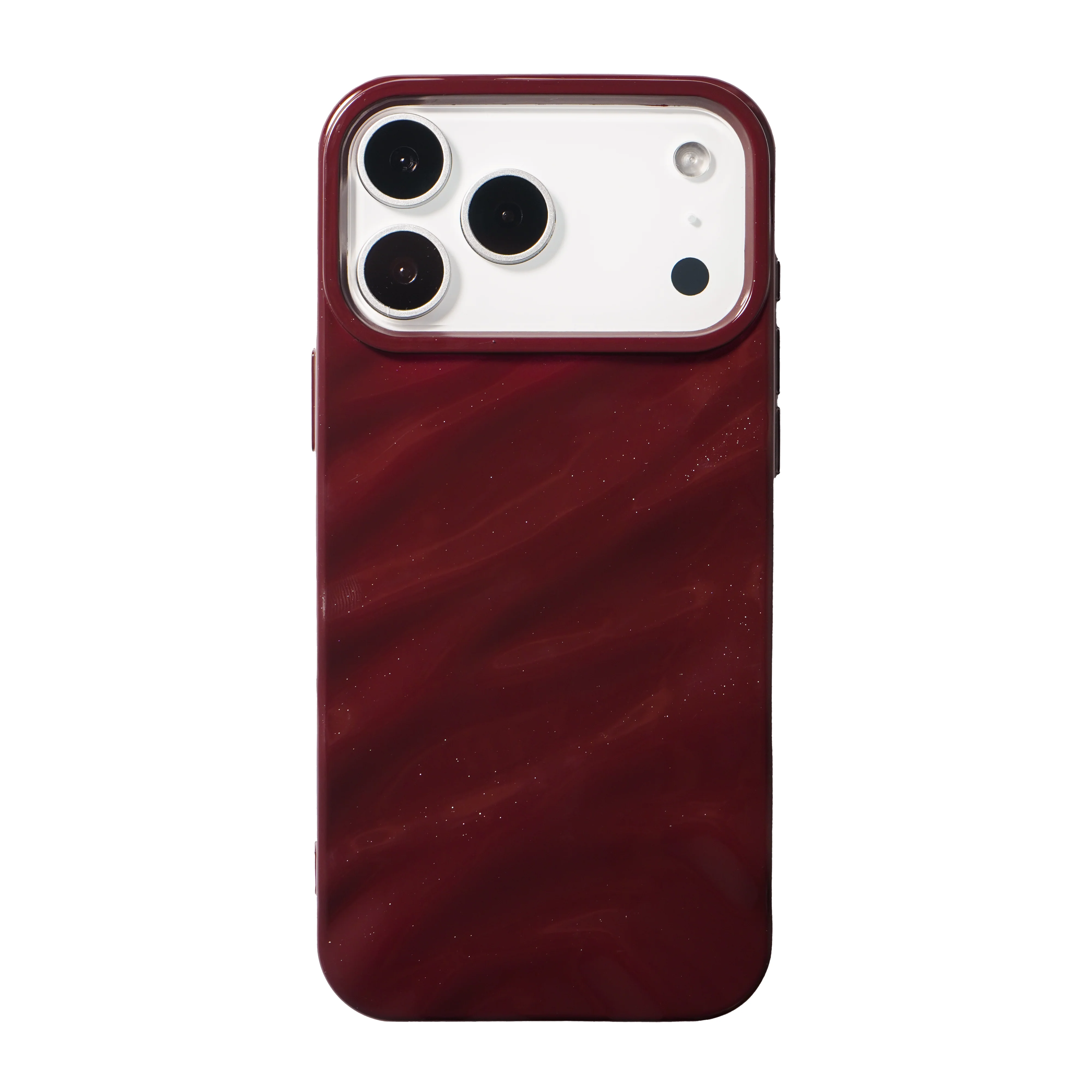 Cherry Red Wave iPhone Case - Image 7