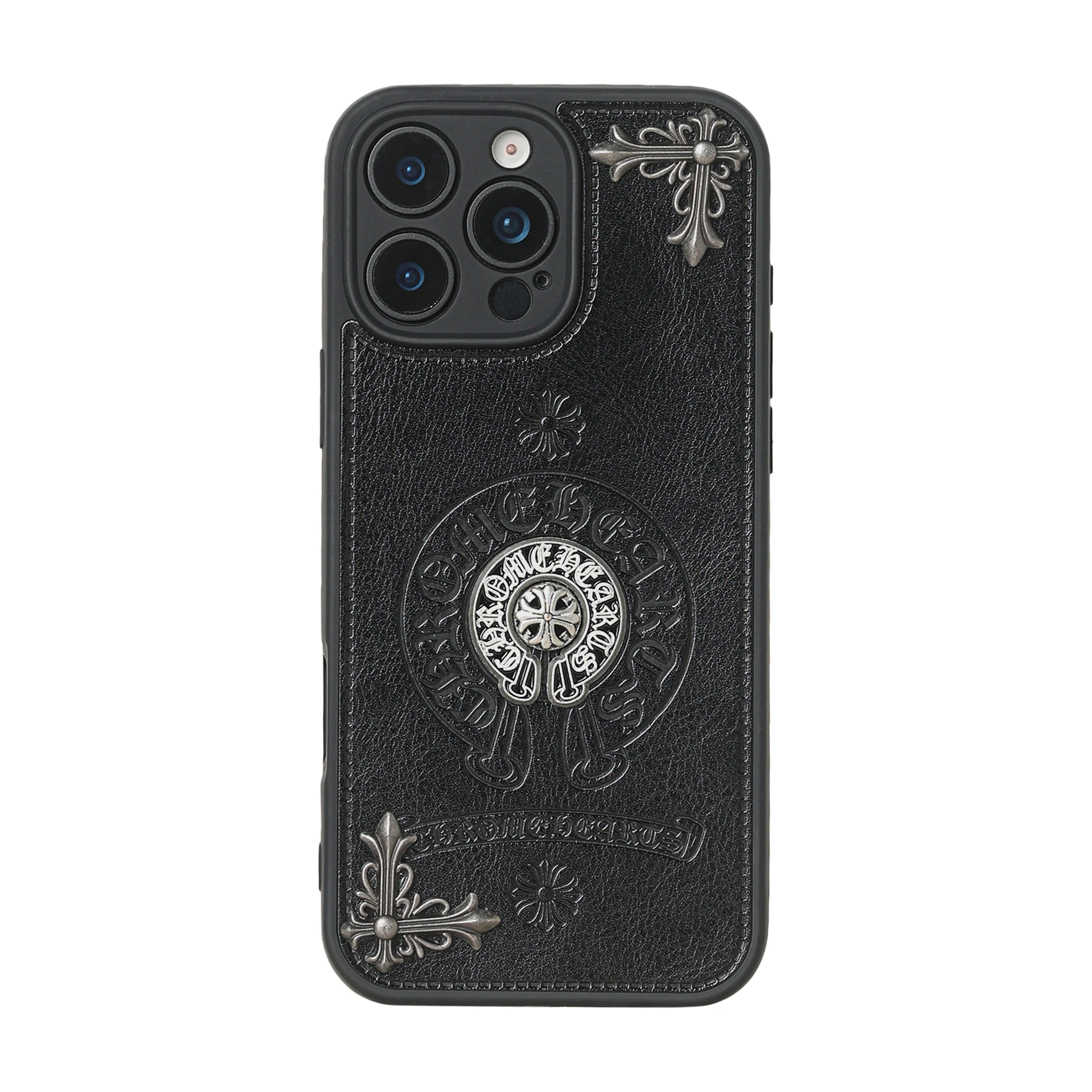 Black Chrome iPhone Cover