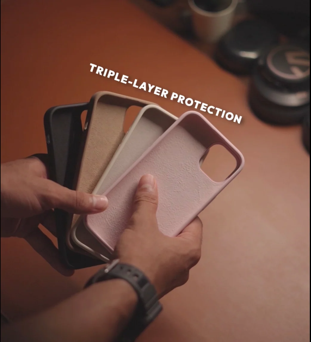 Baby Pink Liquid Silicone iPhone Case - Image 4