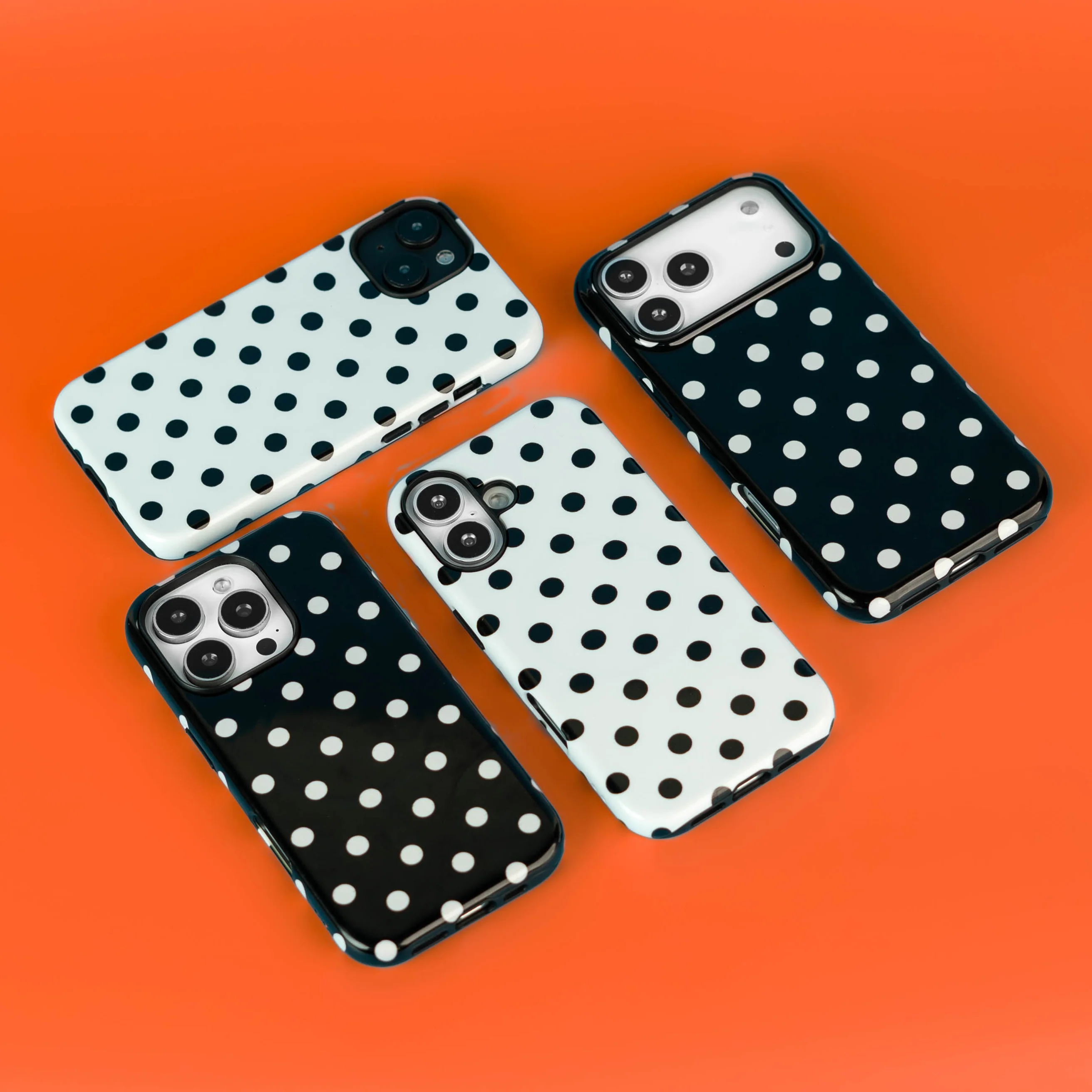 Polka Dot White Magsafe iPhone Case - Image 12