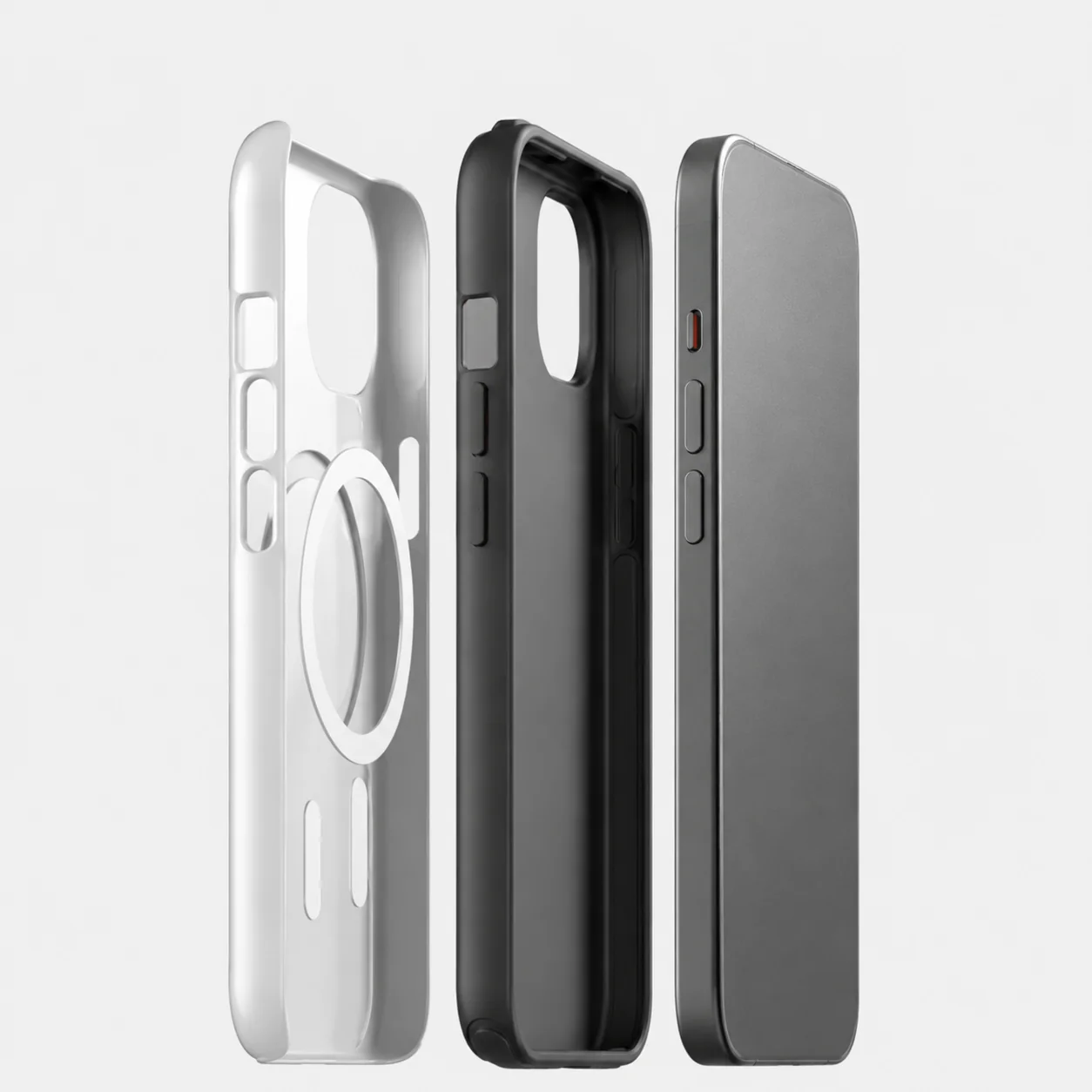 Polka Dot White Magsafe iPhone Case - Image 3