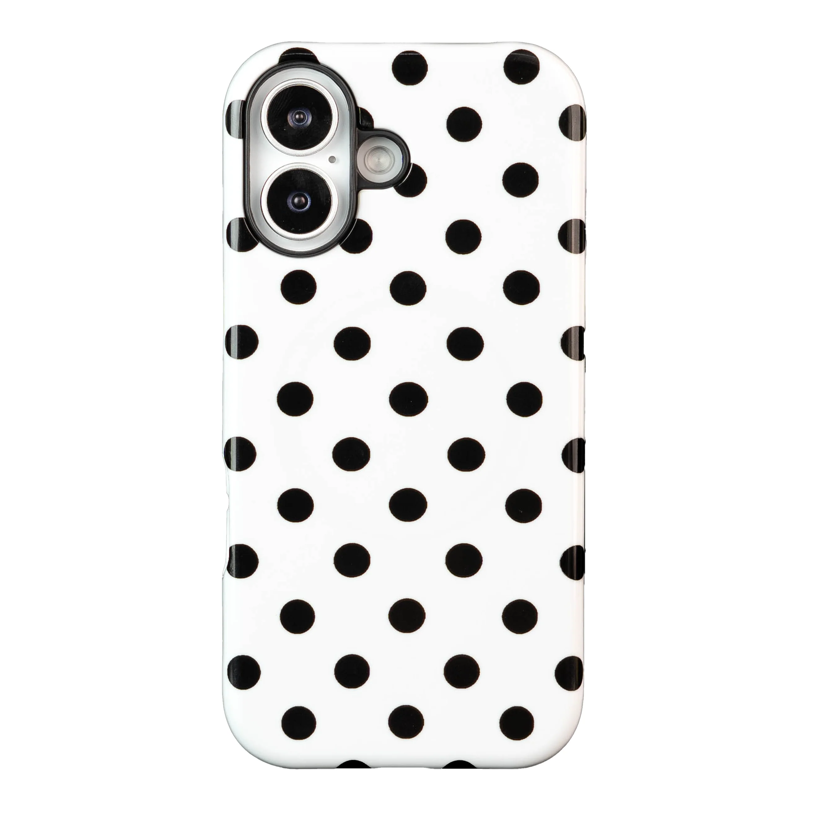 Polka Dot White Magsafe iPhone Case - Image 4