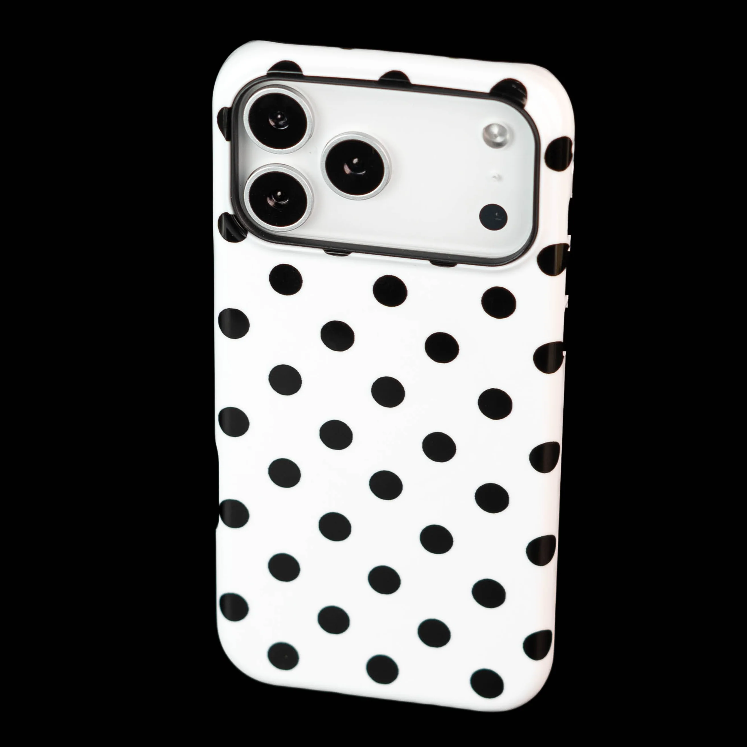 Polka Dot White Magsafe iPhone Case - Image 8