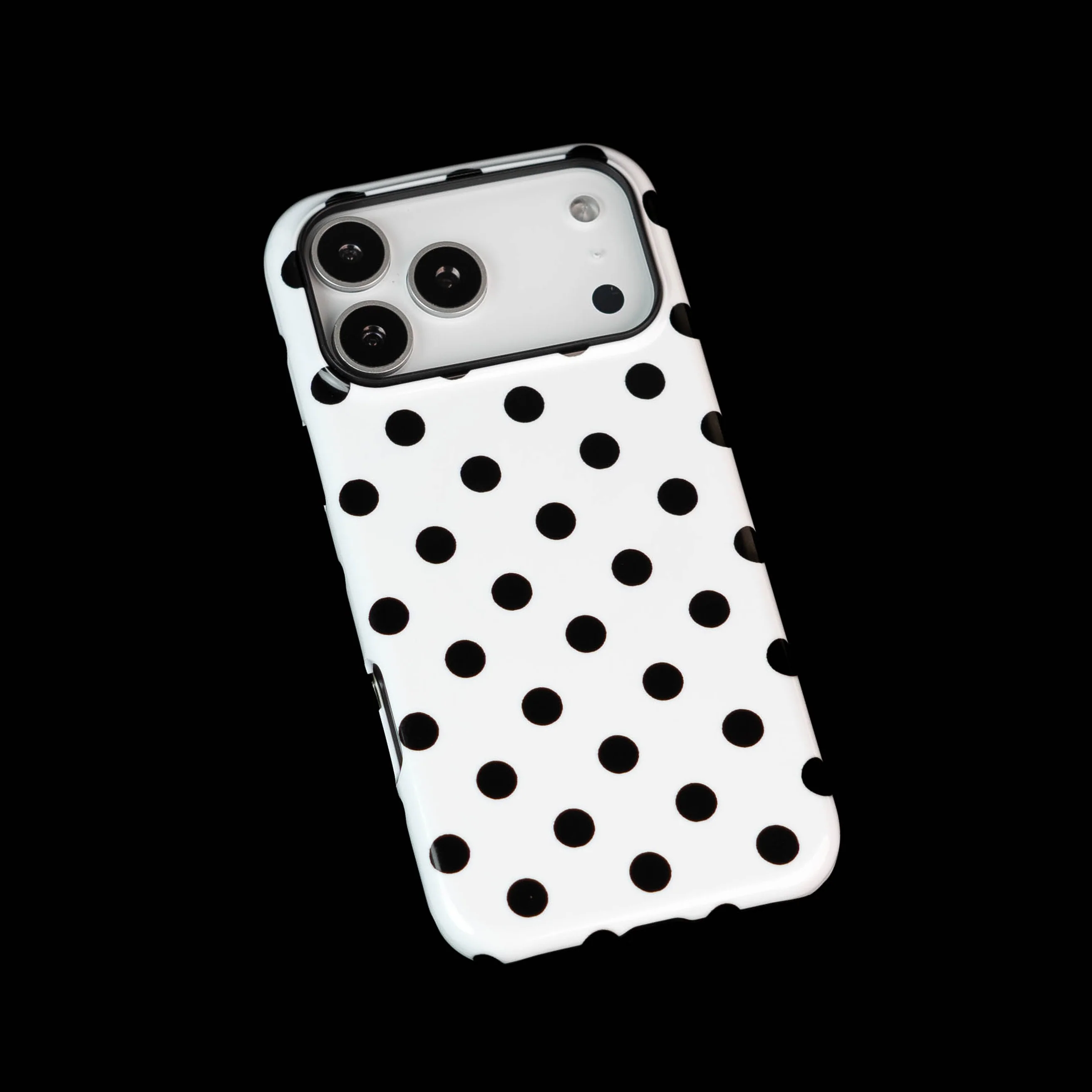 Polka Dot White Magsafe iPhone Case - Image 9